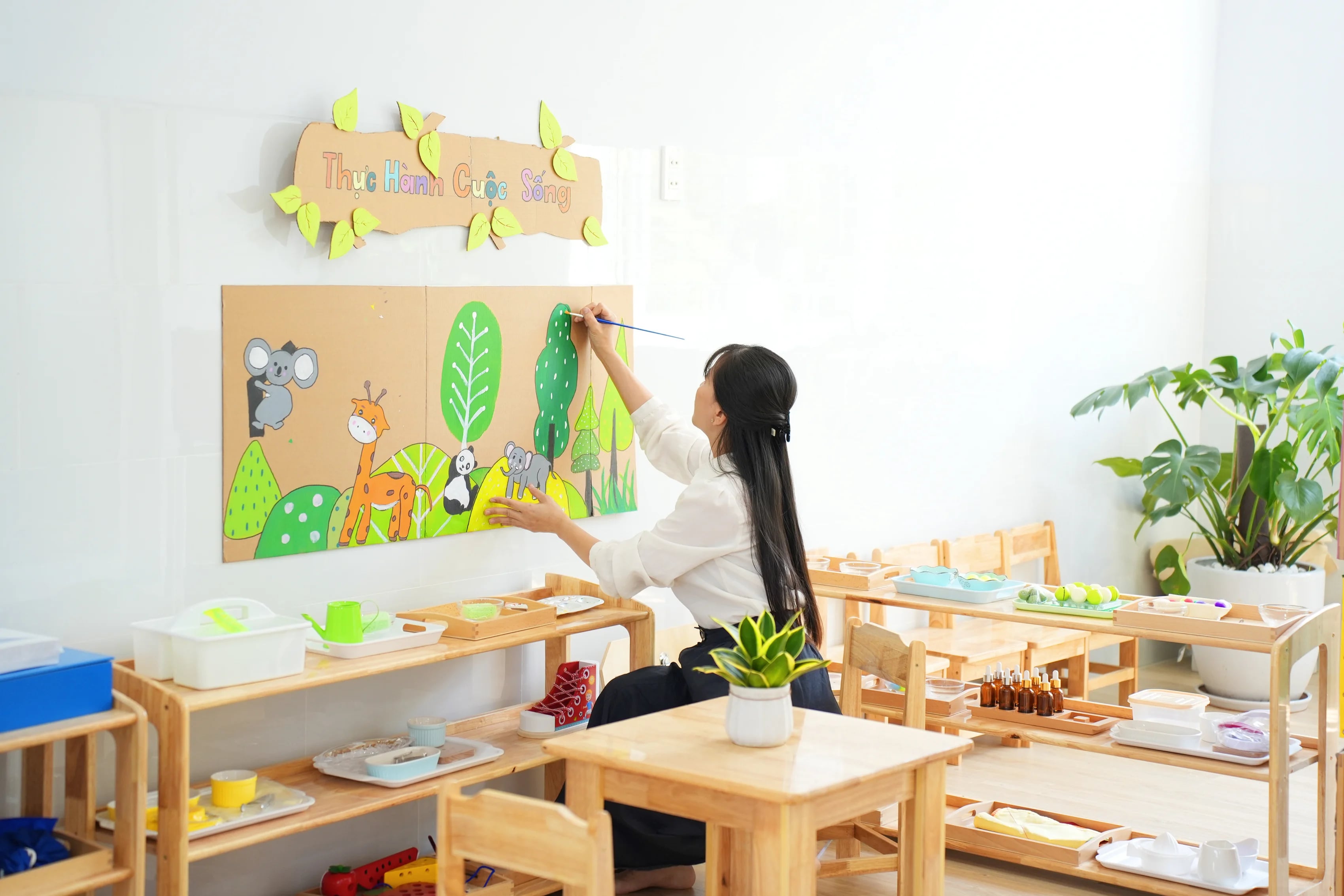 Sân chơi với trang thiết bị chuẩn quốc tế